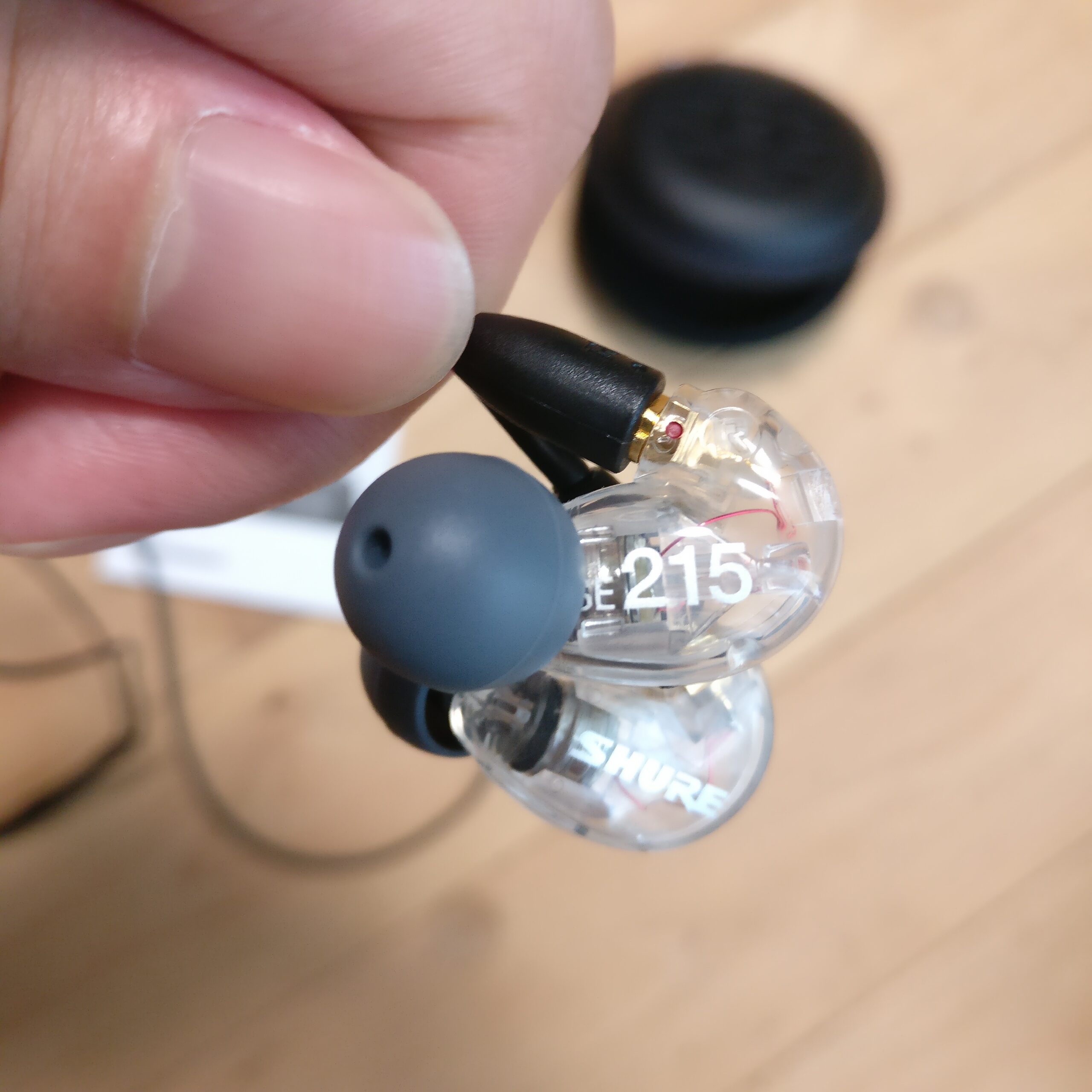 Shure 215 クリア　インイヤーモニター